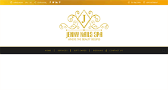 Desktop Screenshot of jennynailsspa.com